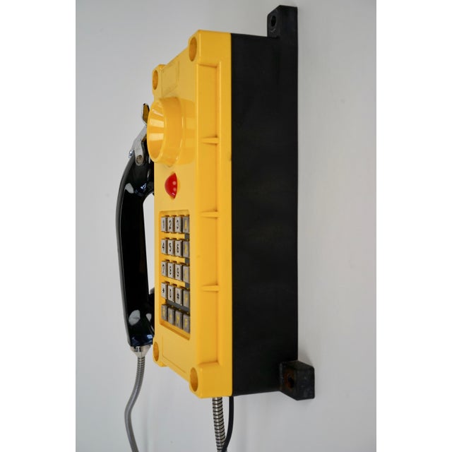 Industry Wall Mount Telephones in Bright Yellow from Tesla, 2004, Set of 2 For Sale - Image 14 of 18