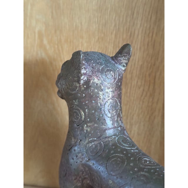 Vintage Indian Dhokra Lost-Wax Metal Horse Sculpture For Sale - Image 9 of 10