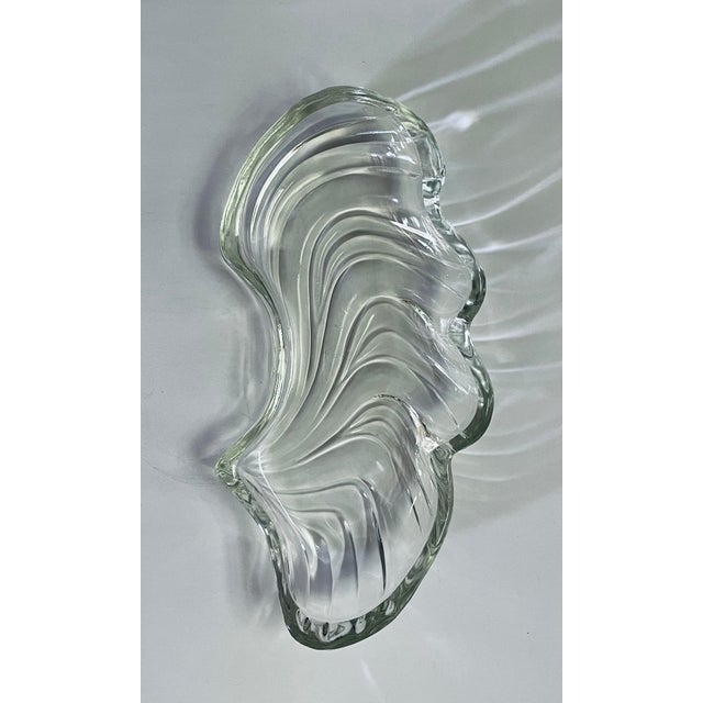 Vintage Crystal Chip & Dip Set- 4 Pieces For Sale - Image 9 of 10