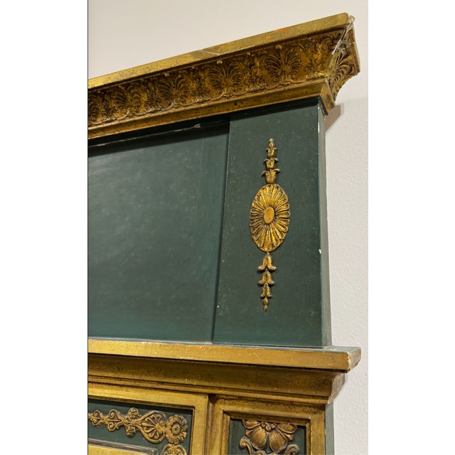 Early 19th Century Empire Trumeau Mirror For Sale - Image 9 of 12