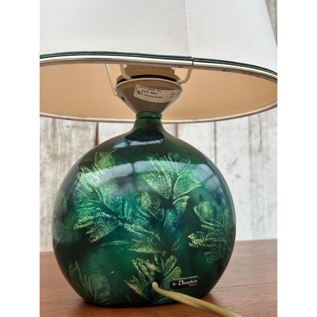 Vintage Table Lamp from Maison Le Dauphin, 1970s For Sale - Image 13 of 14