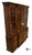 Wood Vintage Statton Furniture Trutype Americana Traditional Chippendale Style Oxford Cherry Breakfront China Cabinet For Sale - Image 7 of 12