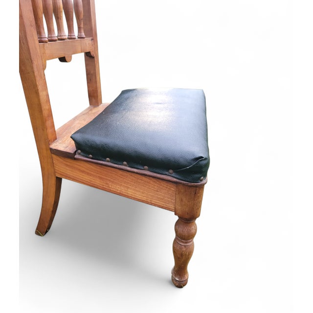 Antique Monastery Praying Chair with Concealed Storage, 1890s For Sale - Image 4 of 18