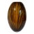 Large Vintage Tortoiseshell Hand Blown Murano Glass Vase For Sale