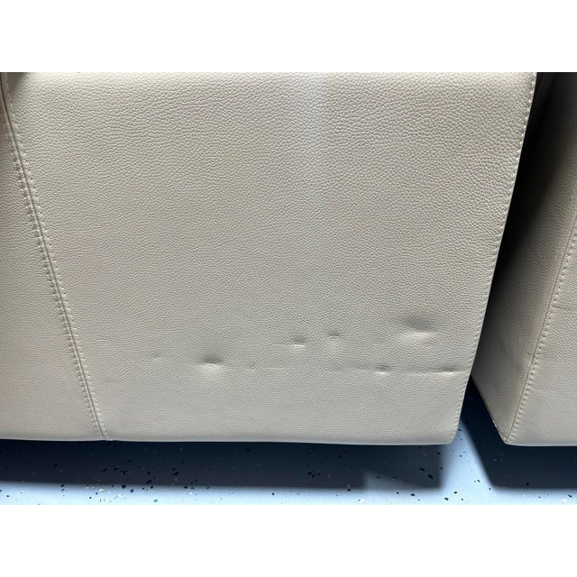 Animal Skin 2010s Roche Bobois 'Improviste' Modular Sectional Sofa With Ottoman - 5 Pieces For Sale - Image 7 of 10