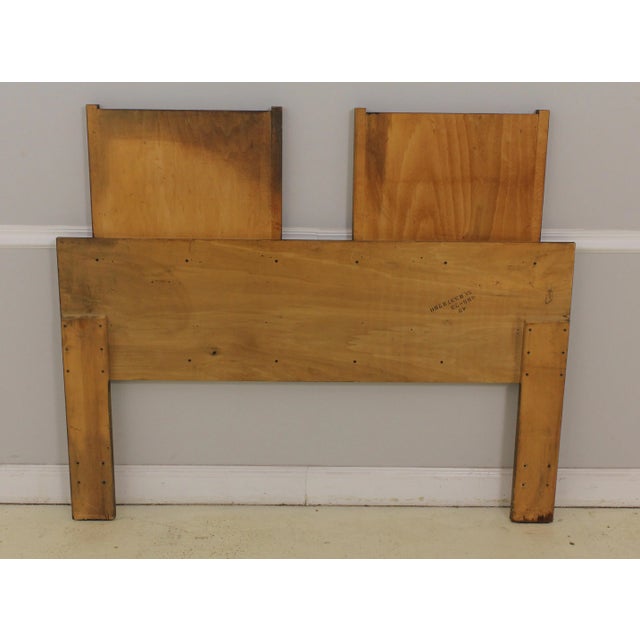 Lane MidCentury Modern Brutalist Queen or Full Bed Headboard For Sale In Philadelphia - Image 6 of 7