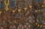 Textile Antique Mahal Runner Rug – Distressed Terracotta & Muted Blue Wool For Sale - Image 7 of 9