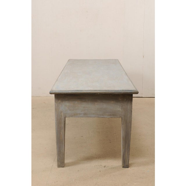 8.5 Ft Long Wood Console or Kitchen Island For Sale - Image 11 of 11
