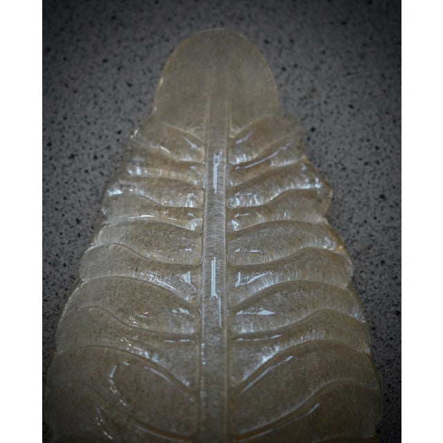 2000 - 2009 Murano Art Glass Gold Graniglia and Brass Wall Light and Sconces, 2000 For Sale - Image 5 of 10