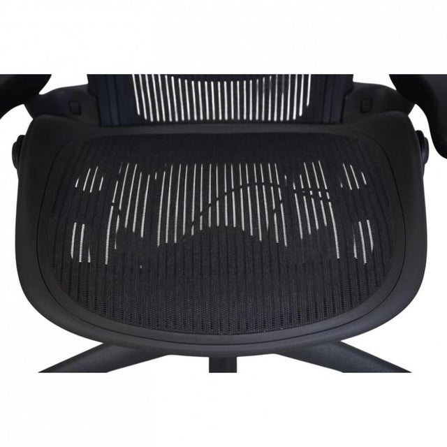 Black Aaron Office Chair by Herman Miller For Sale - Image 4 of 12