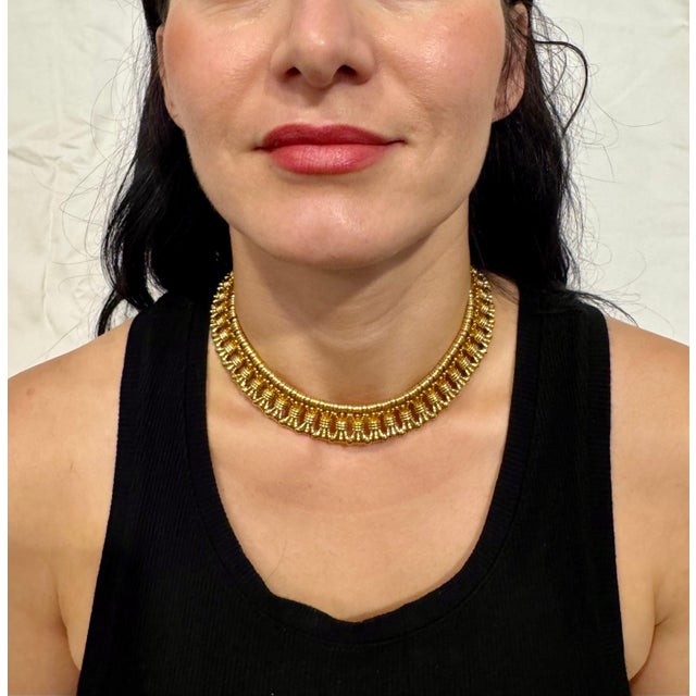 DESIGNER Tiffany & Co. Schlumberger 18K Yellow 213.1 GM Gold Bow Tie Necklace For Sale - Image 14 of 18