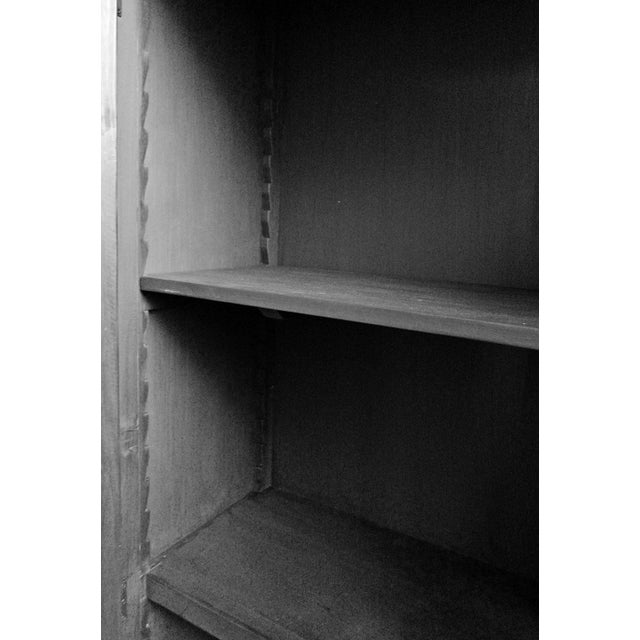 Ebony & Brass Weave Cabinet For Sale In Los Angeles - Image 6 of 7