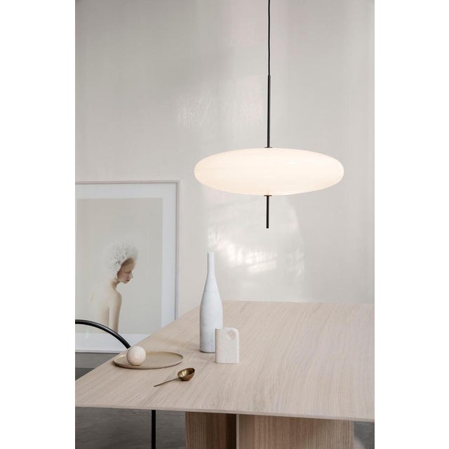 Model 2065 Lamp with Black White Diffuser by Gino Sarfatti for Astep For Sale - Image 9 of 18