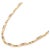 Metal 5.45ct Ranibow Sapphire Square Cut Tennis Necklace in 18k Yellow Gold For Sale - Image 7 of 13