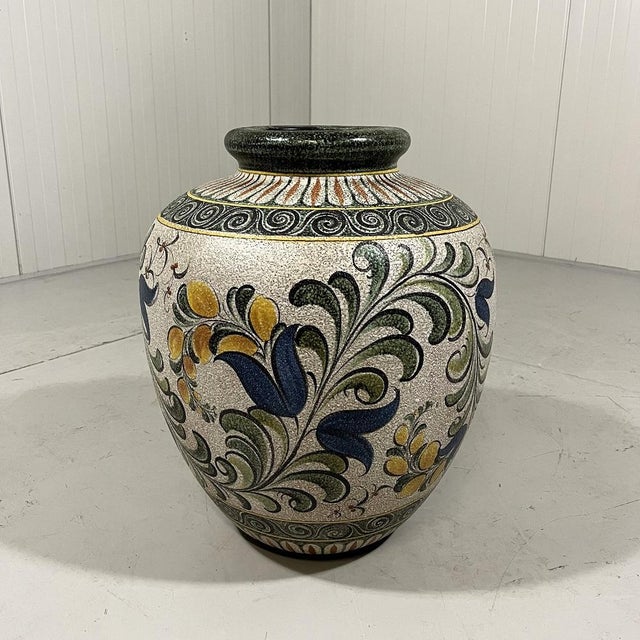 Mid-Century Modern Enzio Vase by Kurt Schörner for Ruscha, 1950s For Sale - Image 3 of 9