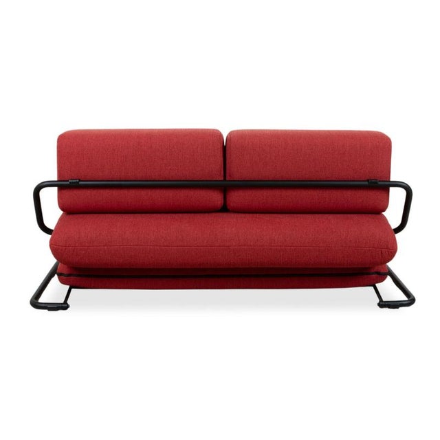 Freistil 164 Two-Seater Sofa in Red Fabric from Rolf Benz For Sale - Image 14 of 16