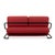 Freistil 164 Two-Seater Sofa in Red Fabric from Rolf Benz For Sale - Image 14 of 16