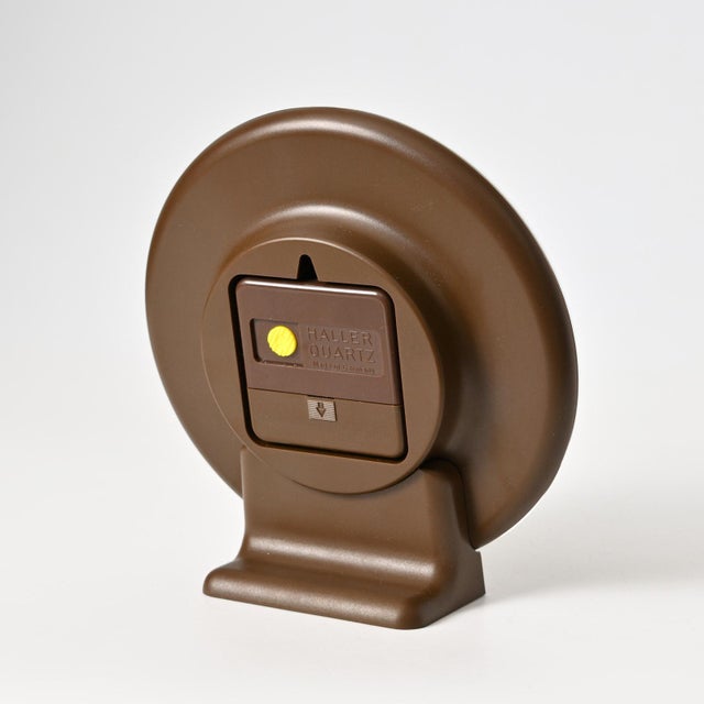 Plastic Vintage German Table Clock from Deco Domo, 1980s For Sale - Image 7 of 14