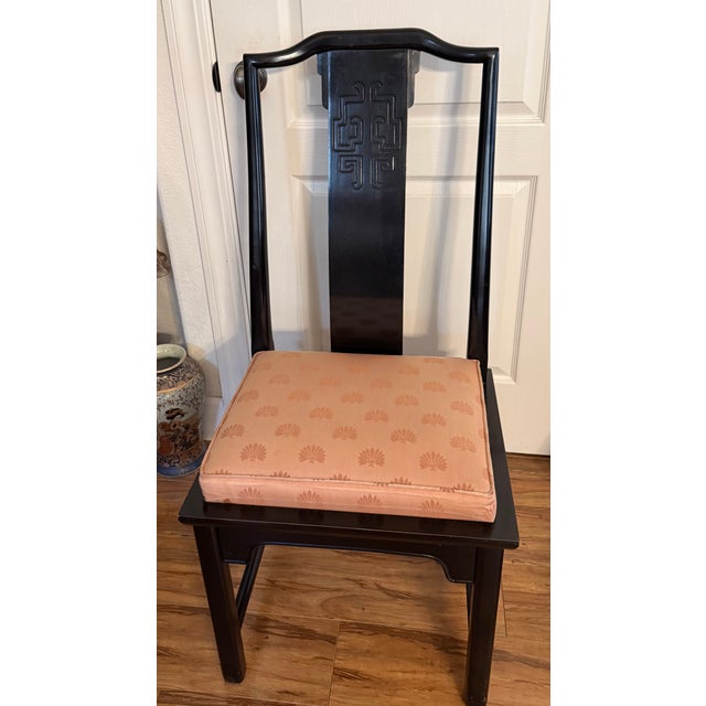 Century Furniture 1970s Century Furniture by Raymond Sabota Chin Hua 6 Dining Chairs For Sale - Image 4 of 10