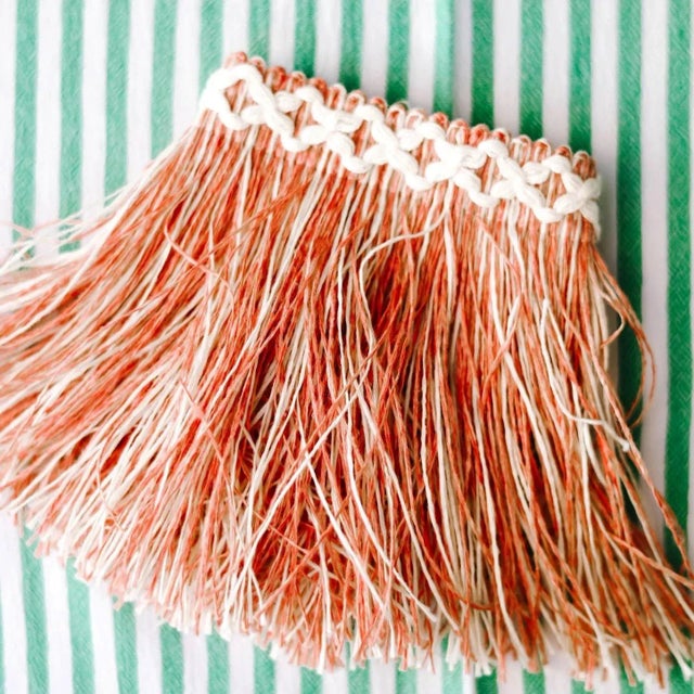 Let’s Rhumba made-in-America 5” trim sample with incredible performance-driven yarns Care Instructions: Can be washed...