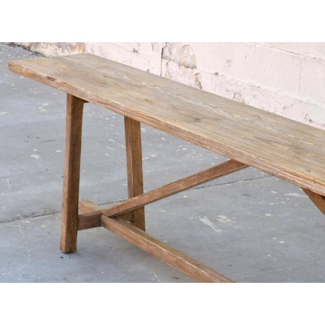 Not Yet Made - Made To Order Console Table Made from Reclaimed Pine by Petersen Antiques For Sale - Image 5 of 10