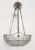Mid 20th Century French Art Deco Pendant Chandelier by Muller Freres ( Pair Available ) For Sale - Image 5 of 6