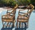 Late 20th Century Pair of Authentic McGuire Target Back Vintage Rattan Armchairs For Sale - Image 5 of 10