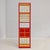 Modern Vintage Yellow and Red Lacquered Vinyl Bookcase, 1980s For Sale - Image 3 of 18
