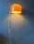 Space Age Floor Lamp with Chrome Base and Orange Shade from Guzzini For Sale - Image 13 of 13
