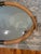 1970s Faux Elephant Tusk and Brass Wall Mirror by Chapman For Sale In New York - Image 6 of 7