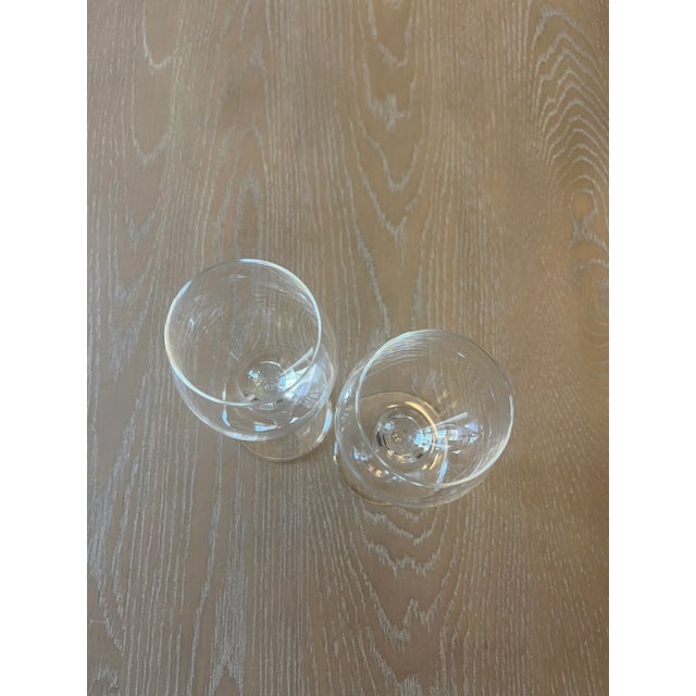 Set of 2. Schott Zwiesel wine glass. 7.5” height, 2.25” rim diameter, 2.75” diameter at the base. No cracks. In great...