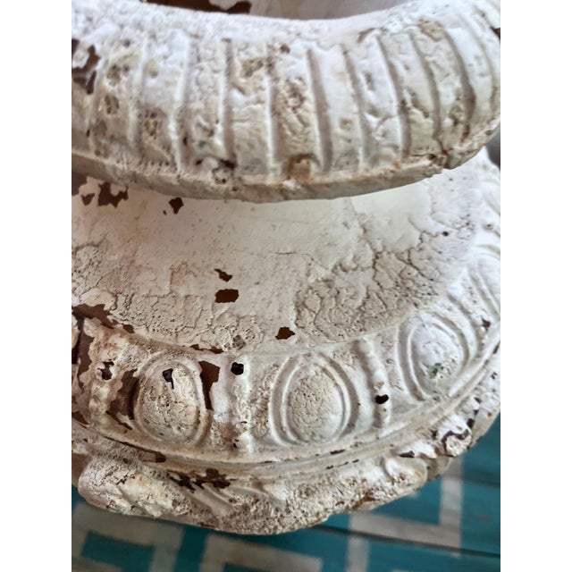 French Late 19th Century French Plaster Cast Urn For Sale - Image 3 of 4