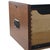 Wood Mission Oak 2 Drawer File Cabinet W/ Writing Tray - Walnut For Sale - Image 7 of 9