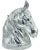 Details: -Vintage equestrian horse head champagne ice bucket cooler -Hand-crafted ice bucket in the shape of a horse head...