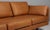 Model 220 Black Leather Three-Seat Sofa by Erik Jørgensen For Sale - Image 5 of 8