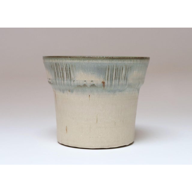 Studio pottery planter by ceramicist, Deanna Nichols (b. 1942-2017, Missouri). Holding a BFA from Kansas City Art...