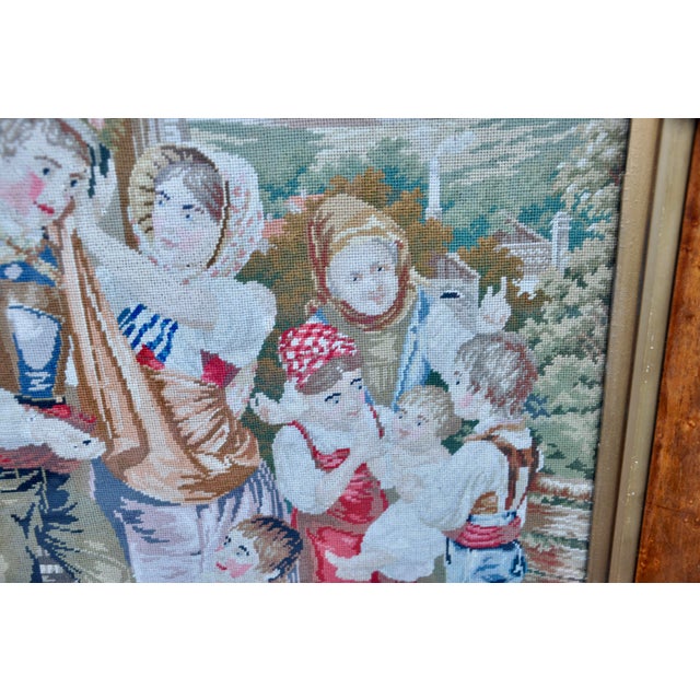 Antique Needlepoint Tapestry For Sale In New York - Image 6 of 13