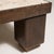 Wood 1970s Brutalist Coffee Table with Travertine Top For Sale - Image 7 of 9