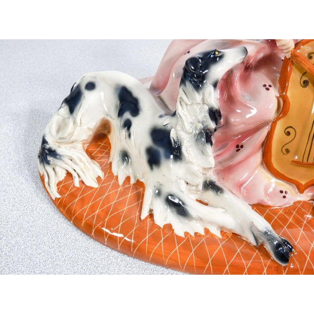 Ceramic Musician Sculpture Group from Mica, 1950s For Sale - Image 18 of 18
