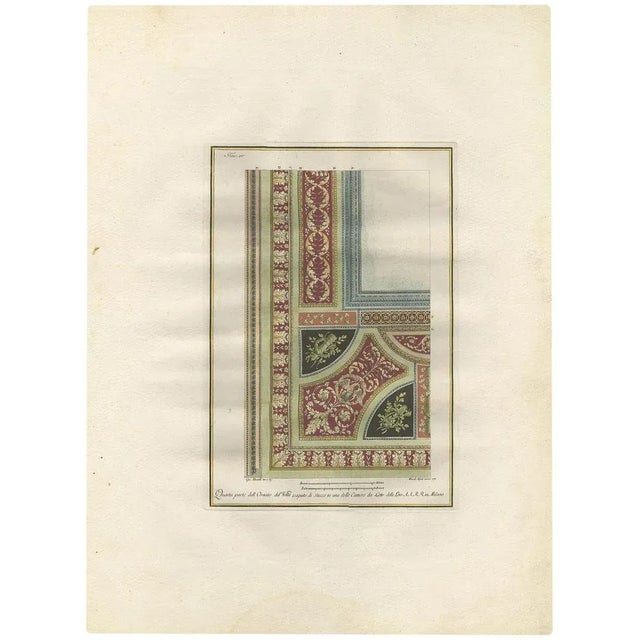 Albertolli, Ornaments Tav. IV, 1782, Paper For Sale - Image 6 of 6