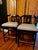 A pair of black lacquer Century brand James Mont bar stools. Chinoiserie / Ming style that is always a classic. No makers...