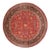 2020s Pasargad Rust Indian Round Kashan For Sale