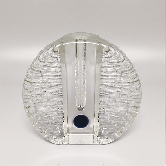 Glass German Vase by Heiner Düsterhaus, 1970s For Sale - Image 7 of 8