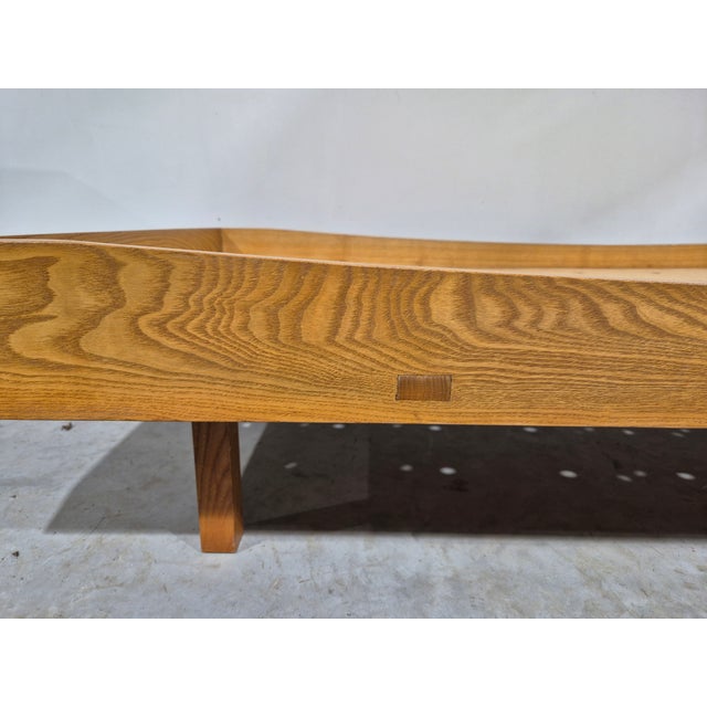 1970s Mid-Century Modern Daybed with Wood Work, 1970s For Sale - Image 5 of 8