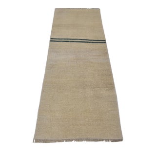 Vintage Anatolian White Hmep Rug For Sale