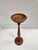 American Antique Wooden Candle Stand or Pedestal Bowl For Sale - Image 3 of 12
