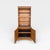 1990s 1990s Pair of Cottage Style Oak Hutch Cabinets With Glass Doors For Sale - Image 5 of 18