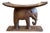 Antique 1930's African Ashanti Elephant Stool For Sale