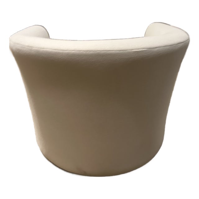 Upholstered Swivel Chairs From Restoration Hardware, 2 Pieces For Sale