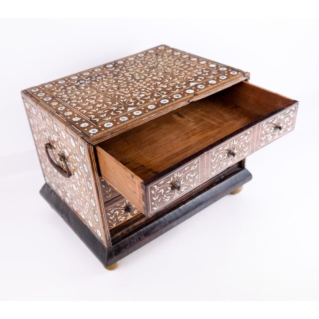 Inlaid Table Cabinet For Sale In Tampa - Image 6 of 9